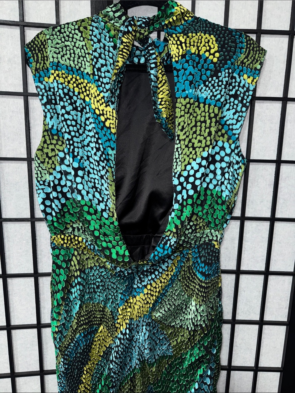 SALONI size 12 Fleur Dot Print Dress Rent the Runway - Picture 15 of 17